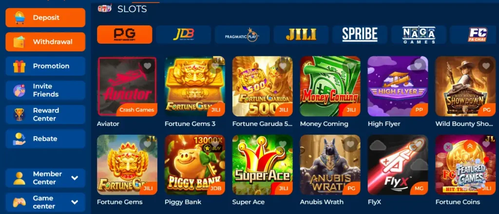 Pkcasino Game