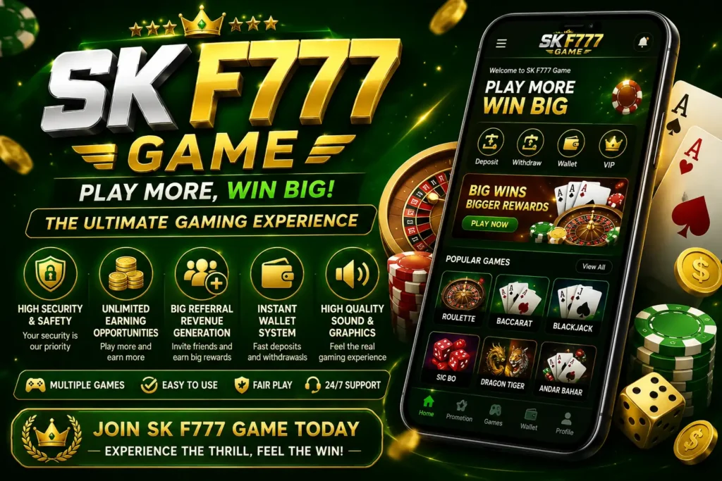 SK F777 Game